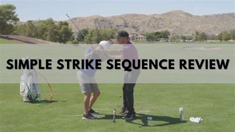 simple sequence golf|Simple Strike Sequence